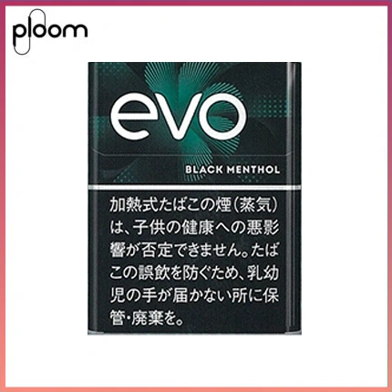 Ploom x AURA EVO Black Menthol黑冰薄荷煙彈