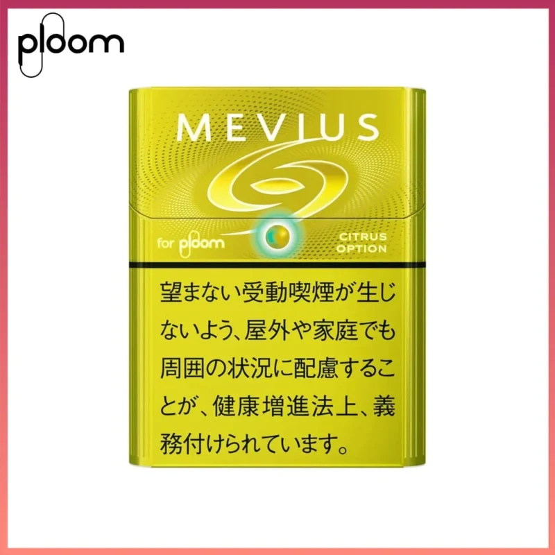Ploom x AURA MEVIUS Citrus Option檸檬爆珠煙彈