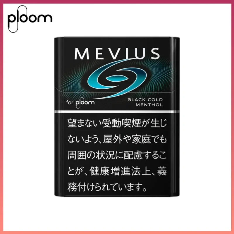 Ploom x AURA MEVIUS BLACK COLD黑冰薄荷煙彈