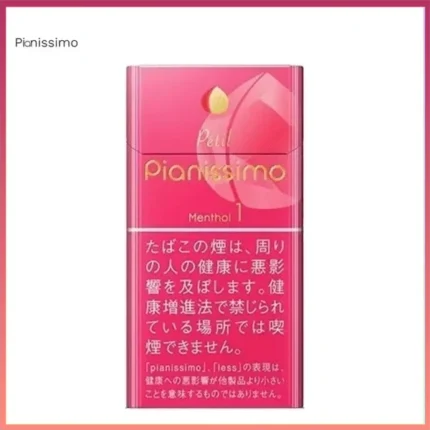 Pianissimo碧絲夢水蜜桃薄荷香煙1mg