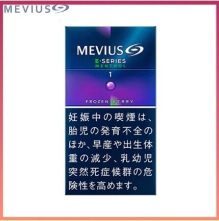 Mevius七星萬事發香煙E系列藍莓爆珠1mg
